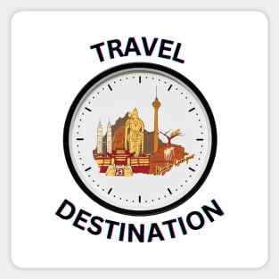 Travel to Kuala Lumpur Sticker